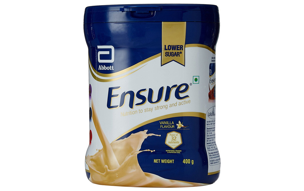 Ensure Vanilla Flavour    Plastic Jar  400 grams